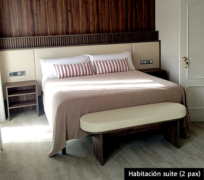 La suite del Hotel Vélez